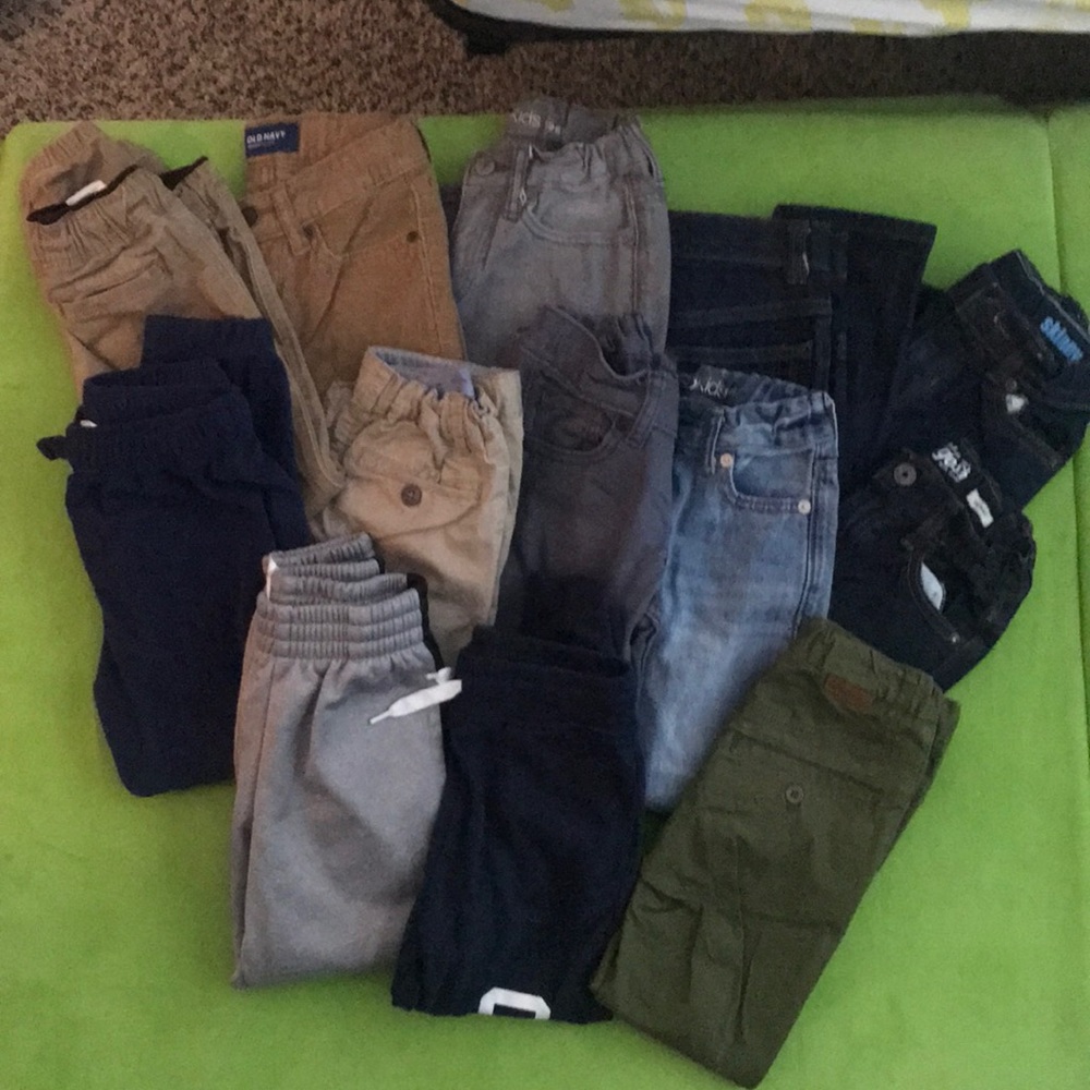 Boys size 5, sold as bundle (13 pairs total)